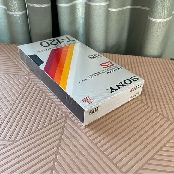 Sony VHS Tape Blank Media T-120 Dynamicron ES SP 2hrs LP 4 hrs EP 6hrs Video New - Picture 3 of 6